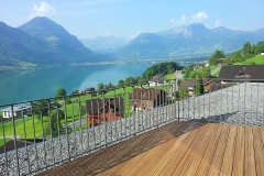 Terrasse Seminarraum Brillant  im Seehotel Wilerbad Seminar & Spa